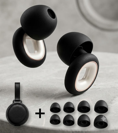 Velora Sérénuit™ | Bouchons d'oreilles anti-ronflement