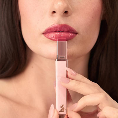 Speak Love Lip Balm promotes hydrated and plump lips, instantly!
