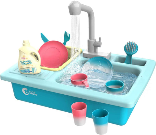 Velora™ Cuisine jouet avec robinet magique