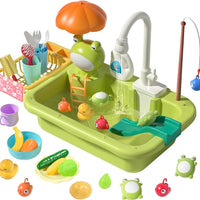 Velora™ Toy Kitchen with Magic Faucet