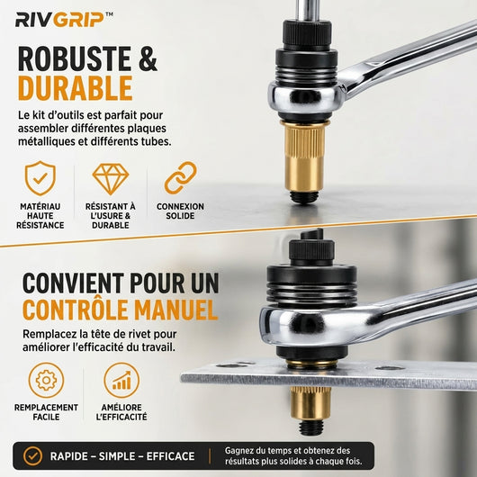 Velora Grip™ | Un filetage de qualité usine dans la tôle fine