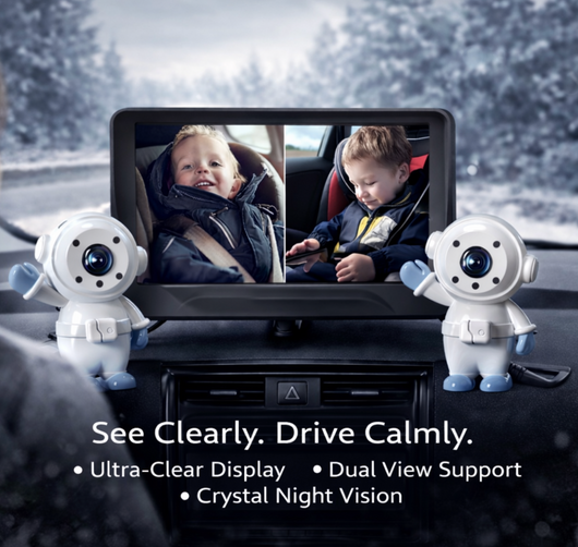 Evelis BabyCare™ LiveView Baby Car Monitor
