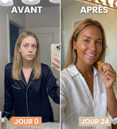 Velora™ Le bronzage que votre peau mérite, sans jamais l'abîmer