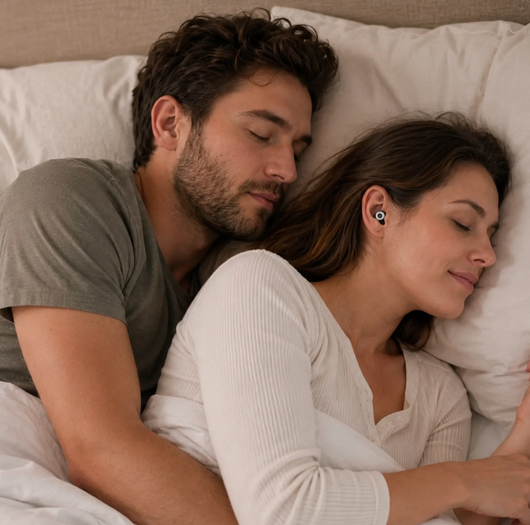 Velora Sérénuit™ | Bouchons d'oreilles anti-ronflement