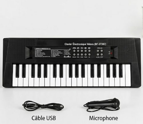 Velora Mélodie™ | Le premier piano de votre enfant, pour éveiller sa passion pour la musique