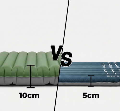 Velora Bivouac™ | Le matelas de camping qui transforme vos nuits en tente en vraies nuits de sommeil