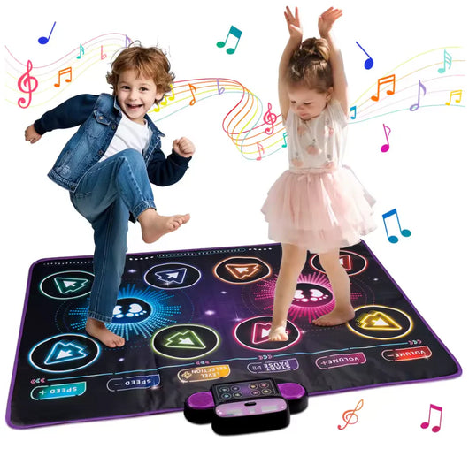 Elektronische Tanzmatte für Kinder – Mit Bluetooth & 9 Stufen voller Spaß! 🎶