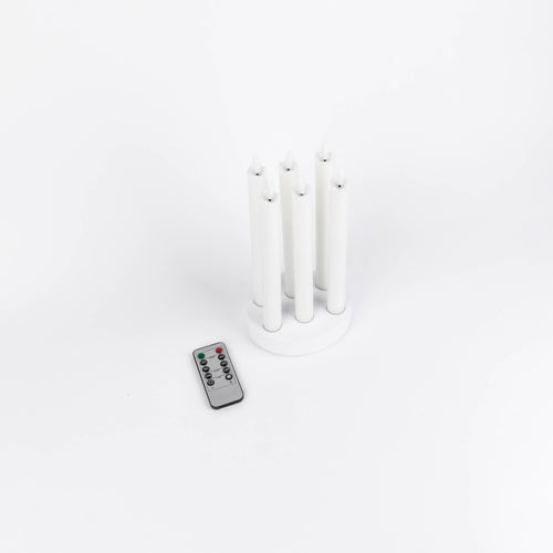 Velora Flamme™ Bougies LED rechargeables, lot de 6