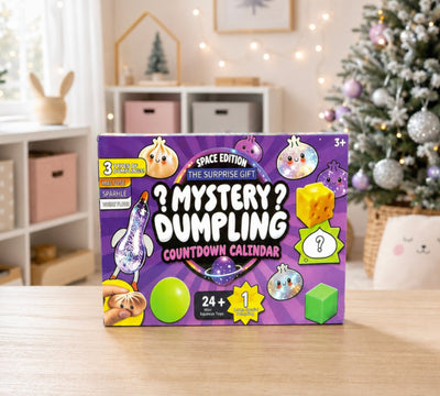 Calendrier de l'Avent Squishy de Noël 2026 | 24 cases, 24 squishy tout doux différents