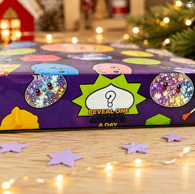 Calendrier de l'Avent Squishy de Noël 2026 | 24 cases, 24 squishy tout doux différents
